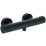 Ideal Standard Alu+ thermostatische douchemengkraan wandmontage Silk Black