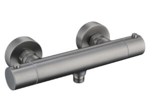 Van Marcke Lana douchemengkraan thermostatisch geborsteld gun metal