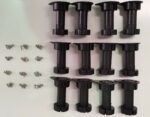 Van Marcke Eris potenstel douchetub rechthoekig 100-140x80-90cm 12stuks