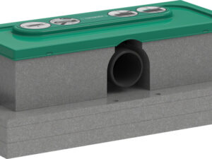 Hansgrohe uBox Universal inbouwlichaam rechte afvoeren standaard installatie
