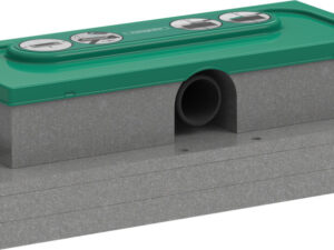 Hansgrohe uBox Universal inbouwlichaam rechte afvoeren vlakke installatie