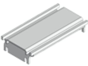 I-Drain koppelstuk recht 10cm voor drain van 40/50mm