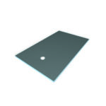 Wedi Fundo Primo douchevloer rechthoekig decentrale afvoer 1800x900x40mm