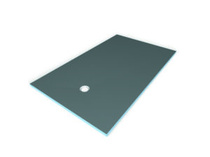 Wedi Fundo Primo douchevloer rechthoekig decentrale afvoer 1800x900x40mm