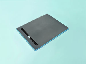 Wedi Fundo Riolito douchevloer sleufdrain rechthoekig 1200x900x50mm