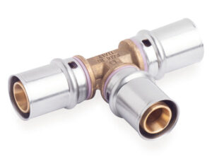 Systempex t-stuk Vpe-Alu-buis aansluiting persen 75 x 5.0 mm 75 x 5.0 mm 75 x 5.0 mm