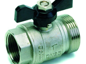 Comap set van 2 kogelkranen recht/haaks 1"M x 1"F met thermometer met o-ring voor dichte afsluiting op de verdeler (kopie) Comap verdelers