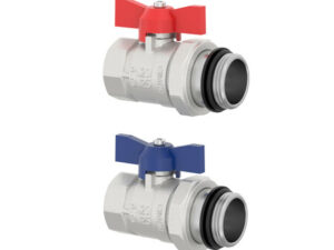 Comap kogelkraan 5/4"M x 4/4"F met speciale aansluiting 5/4" voor kunststofverdeler (kopie) Comap verdelers