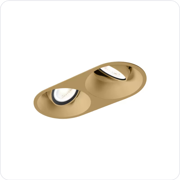 wever & ducre deep adjust ceiling rec 2.0 par16 m max. 2x12w gu10 100 240vac