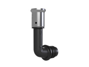 henco pro flow bocht 90° toevoer onder d26 zwart (kopie)